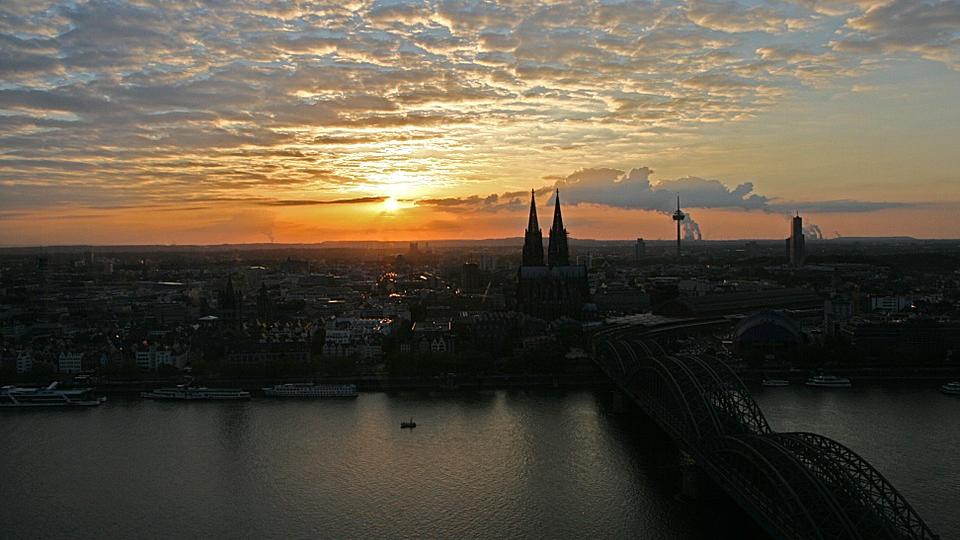 La charmante ville de Cologne